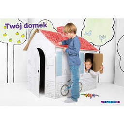 Zabawka z tektury dla dzieci Twój Domek Tektorado