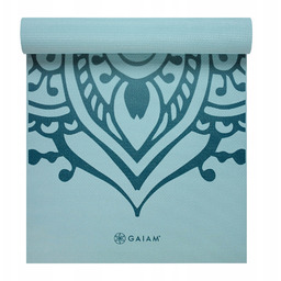 Mata do jogi antypoślizgowa wytrzymała Gaiam trwały nadruk