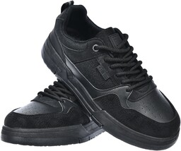 Sneakersy męskie buty sportowe ekoskóra czarne BIG STAR
