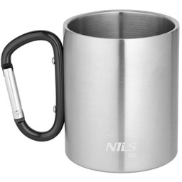 NC17110 KUBEK KEMPINGOWY Z KARABIŃCZYKIEM 330 ML STAL