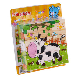 Kolorowe Puzzle dla Maluchów z Zwierzątkami