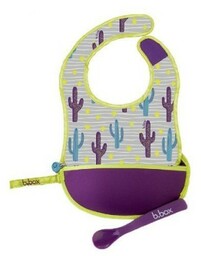 B.Box - Śliniak dla niemowlaka w saszetce Cactus