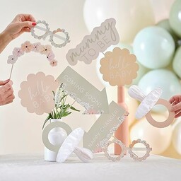 Ginger Ray Rekwizyty do fotobudki na baby shower,