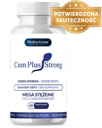 Cum Plus Strong na Poprawę Smaku Nasienia, Silny