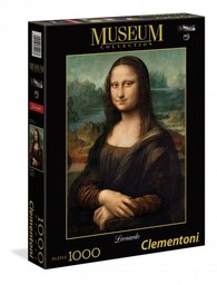 Clementoni PUZZLE 1000 MUSEUM LOUVRE MONA LISA