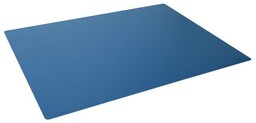Podkład na biurko 650x500mm z ozdobnymi krawędziami granatowy