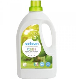 Ekologiczny płyn do prania Color, Limonkowy, Sodasan, 1500ml