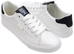 Tenisówki damskie trampki białe ekokóra BIG STAR HH274071