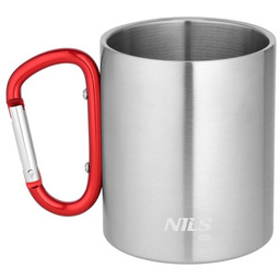NC17110 KUBEK KEMPINGOWY Z KARABIŃCZYKIEM 330 ML STAL