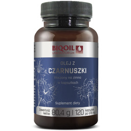 Suplement diety, Laboratorium BiqOil, olej z czarnuszki