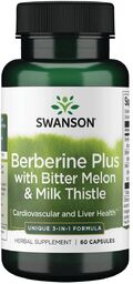 Swanson Berberine Plus, 60 kapsułek