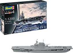 Revell 05824 USS Enterprise CV-6 w skali 1:1200