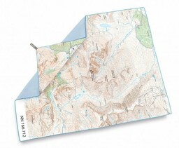 Ręcznik szybkoschnący Lifeventure SoftFibre OS Map Towel Giant