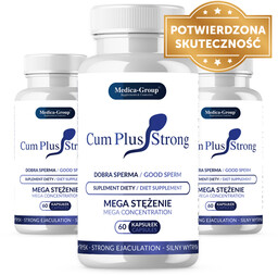 Cum Plus Strong na Poprawę Smaku Nasienia, Silny