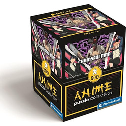 CLEMENTONI, PZL 500 CUBE ANIME CHAINSAW MAN -1,