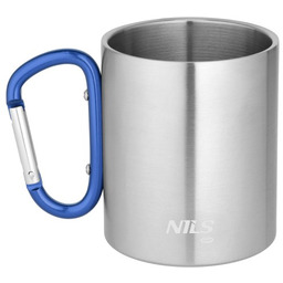 NC17110 KUBEK KEMPINGOWY Z KARABIŃCZYKIEM 330 ML STAL