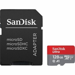 SANDISK Karta pamięci Ultra microSDXC 128GB + Adapter
