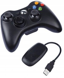 Gamepad bezprzewodowy OMNA, Xbox 360, czarny