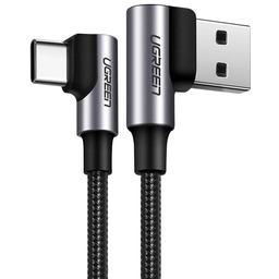 Ugreen kątowy kabel przewód USB - USB Typ