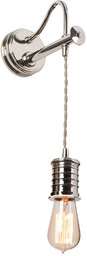 Elstead Lighting Ścienna lampa metalowa DOUILLE1-PN do salonu