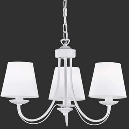 Trio Żyrandol nad łóżko Cortez 110600331 biała lampa