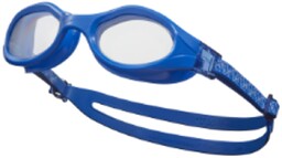 Nike, okulary pływackie, unisex, niebieskie, NESSE134