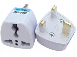 20xWtyczka Przejściówka Adapter Pl Na Uk