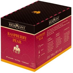 Owocowa herbata Richmont Raspberry Pear - 40x6g