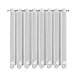 Eurofirany Firana 350x160 Leti biała z siateczki