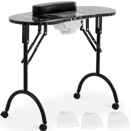 Biurko stolik do manicure kosmetyczny z pochłaniaczem pyłu