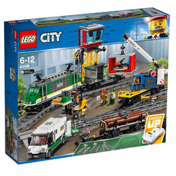 Lego City Pociąg towarowy Klocki 60198