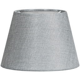 Abażur z tkaniny szary 20cm AZ2598 z serii