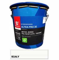 Biała farba kryjąca do altany zewnętrzna Tikkurila Ultra