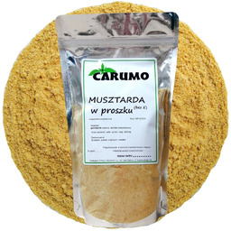 CARUMO - MUSZTARDA W PROSZKU bez E prosty