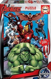 Educa 15933 - Avengers, 200 elementów puzzle dziecięce