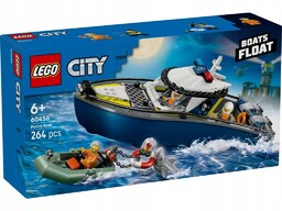 LEGO CITY - Policja Łódź Pościg na łodzi
