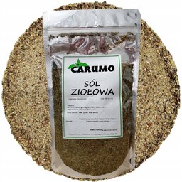 CARUMO Sól ZIOŁOWA (z cebulą, gorczycą, pieprzem, papryką
