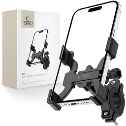 Uchwyt rowerowy na kierownicę V3 czarny