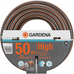 Wąż ogrodowy spiralny Gardena Comfort HighFlex 1/2" 50m