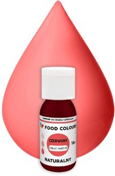Food Colours barwnik do czek. czerwony nat 18ml