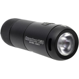 AUTHOR Lampka przednia QUANTUM 750lm L-run USB czarna