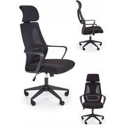 Krzesło młodzieżowe do biurka pokoju Valdez czarny