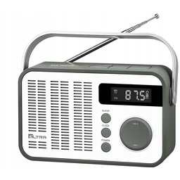 Radio Cyfrowe Eltra Oliwia Fm Biało-szary