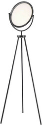 Paul Neuhaus Nowoczesna lampa podłogowa czarna z diodą
