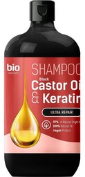 Szampon dla wszystkich typów włosów Black Castor Oil