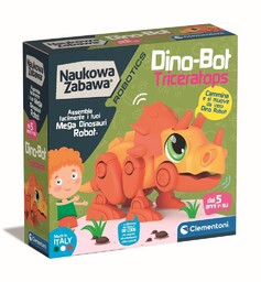 Clementoni NAUKOWA ZABAWA. DINO-BOT TRICERATOPS