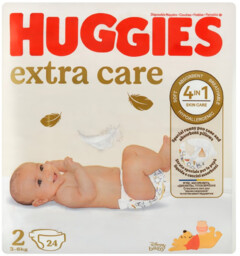 Huggies - Pieluchy Extra Care Newborn 2 3-6