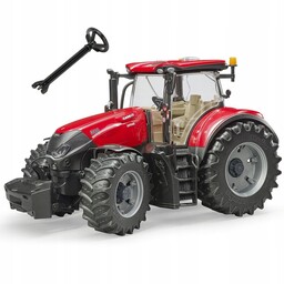 Bruder 03190 Traktor Case odkręcane koła ciągnik Bruder