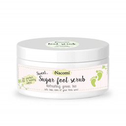 NACOMI_Sugar Foot Scrub naturalny cukrowy peeling do stóp