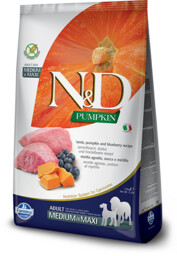 Farmina N&D Pumpkin Grain Free canine LAMB &